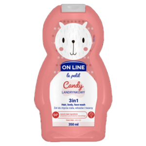 ON LINE LE PETIT Nawilżający żel 3w1 o smaku słodkiej landrynki 350ml